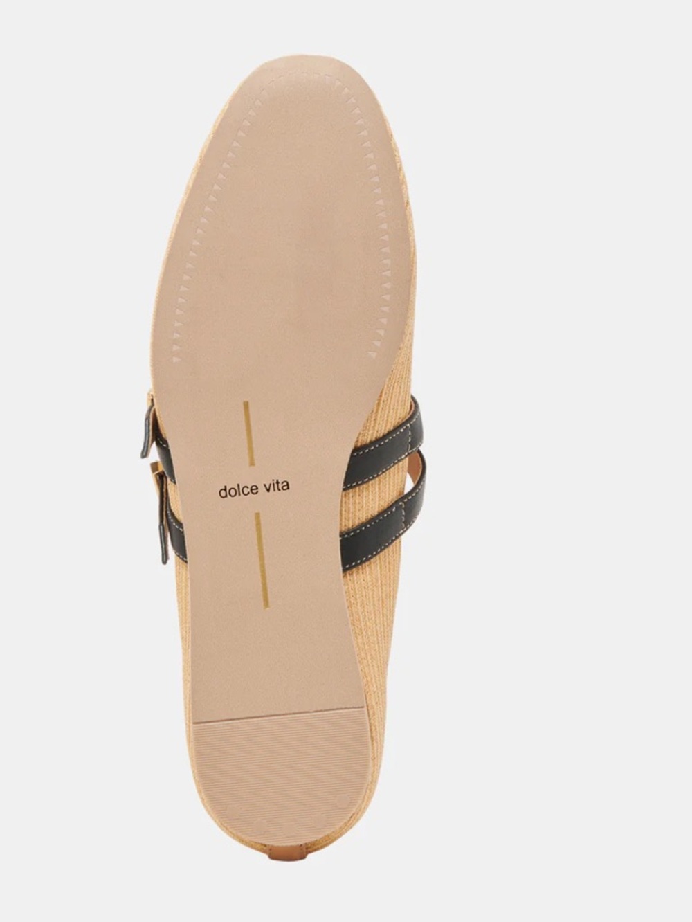 Dolce Vita Flats Baylee Ballet Flats Natural Raffia Sz 9.5 - Picture 2 of 14